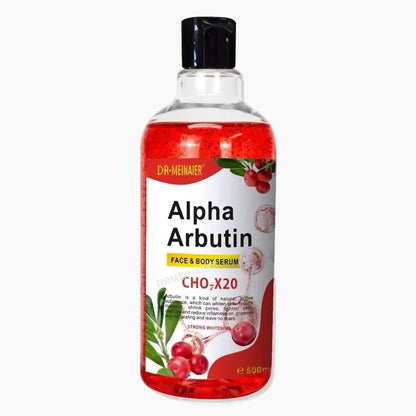 DR MEINAIER Alpha Arbutin Face And Body Serum 500ml