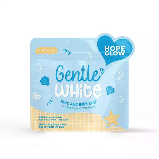 Luna Aura Hope Glow - Gentle White Soap ( 50g x 3 Bars)