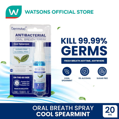 DERMAID C - Relief Antibacterial Oral Breath Spray 20ml
