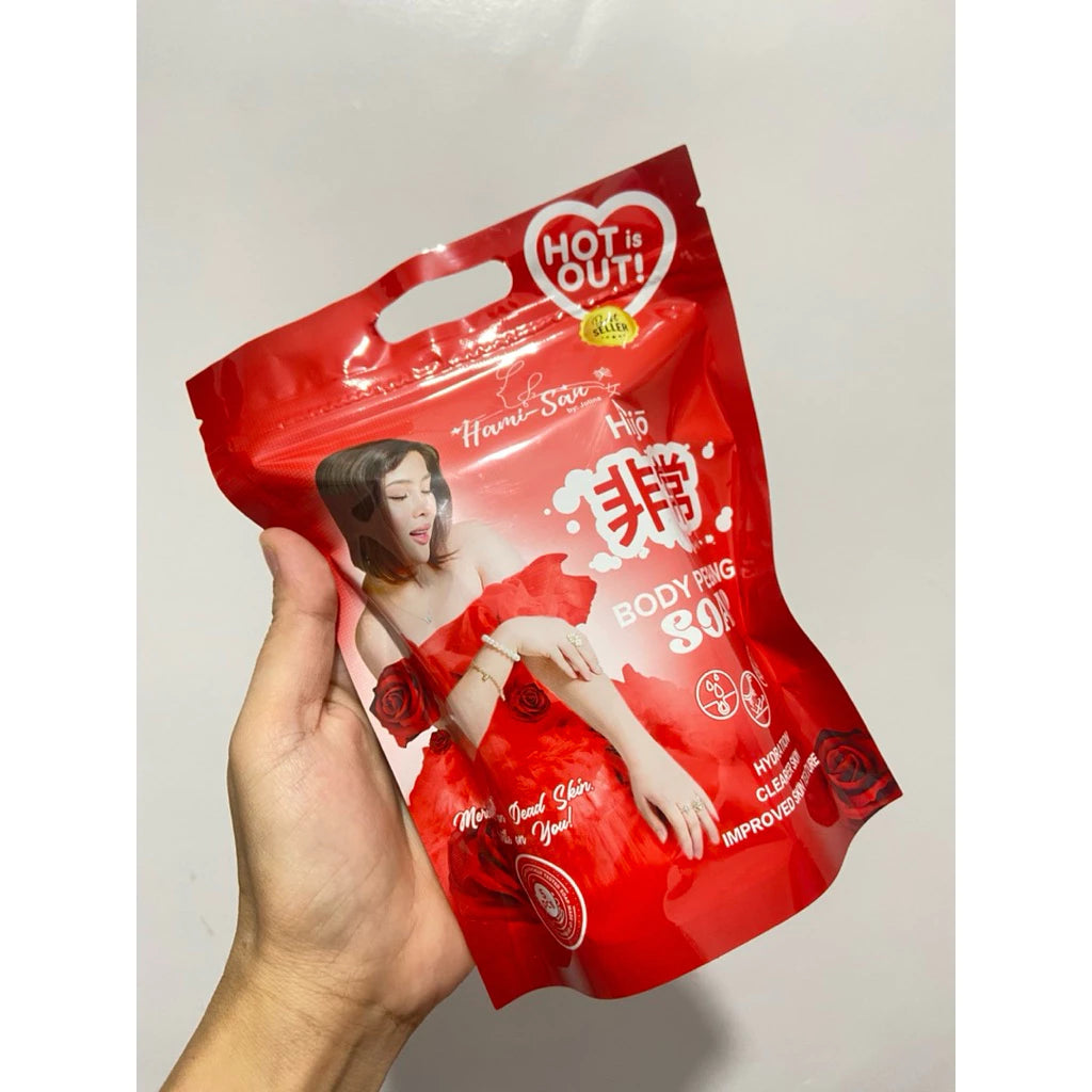 Hamisan Hijo Body Peeling Soap (5 pcs)