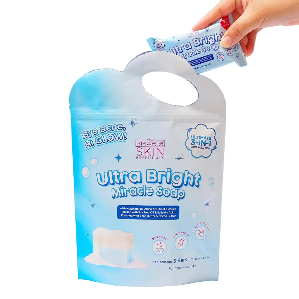 HIKARI Ultra Bright Miracle Soap 5 pcs