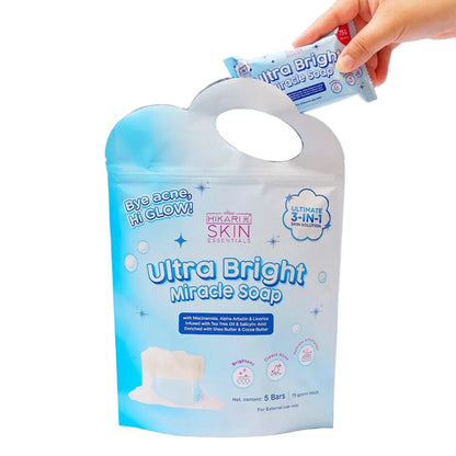 HIKARI Ultra Bright Miracle Soap 5 pcs