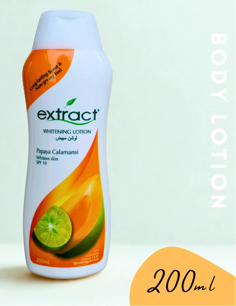 Extract Papaya Calamansi Whitening Body Lotion SPF10 200ml