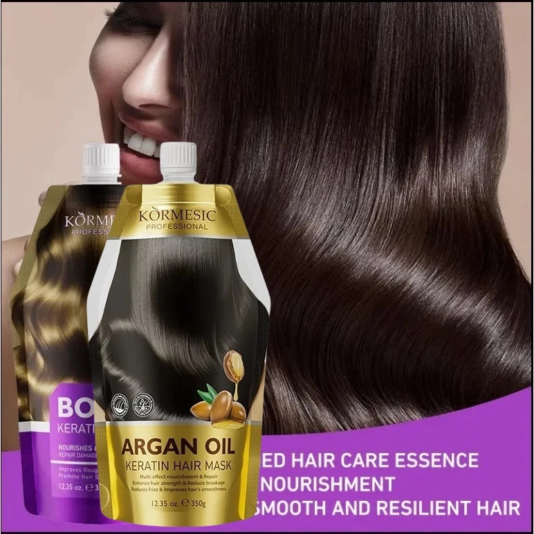 Kormesic Combo of Argan Oil Keratin Hair Mask + Botox 350g