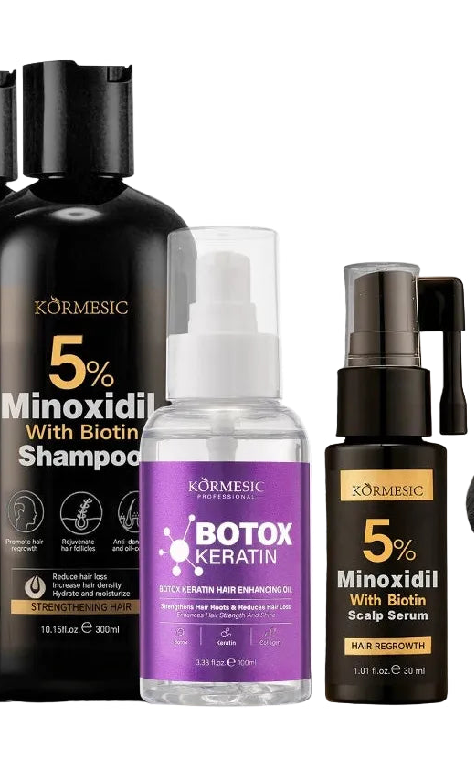 Set of Minoxidil 5% Hair care 3pcs set