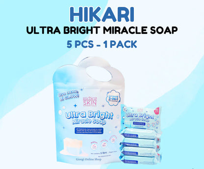 HIKARI Ultra Bright Miracle Soap 5 pcs