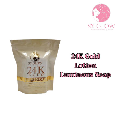 24K Gold Luminous Whitening and Brightening Face and Body Soap 125g