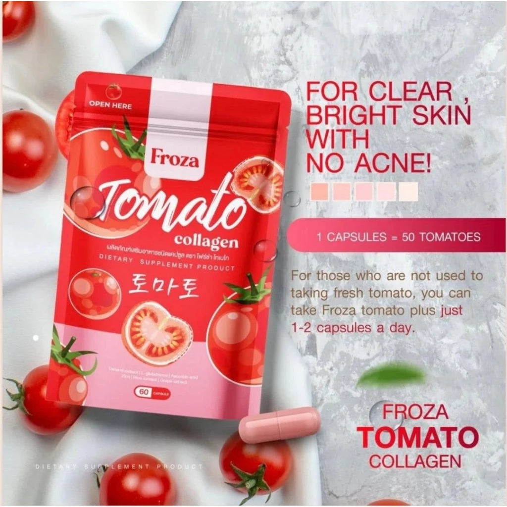 Froza Tomato Collagen - 60 Capsules