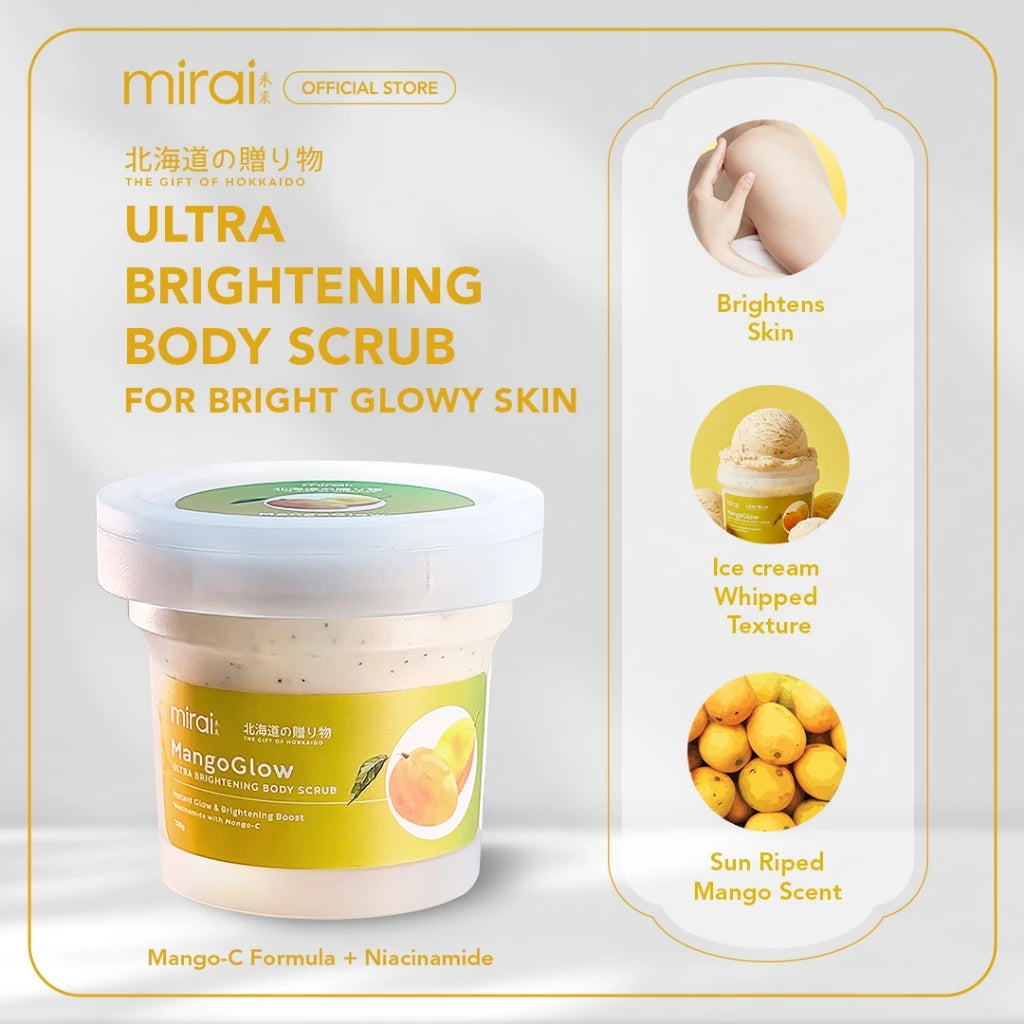 Mirai MangoGlow Scrub  250g