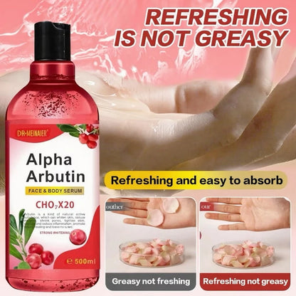 DR MEINAIER Alpha Arbutin Face And Body Serum 500ml
