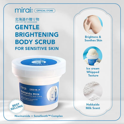 Mirai Hokkaido Milk Scrub 250g