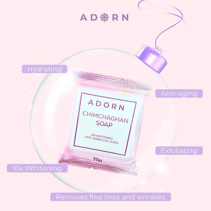 Adorn Chimchanghan Soap 10x Whitening Brightening Bar 70g