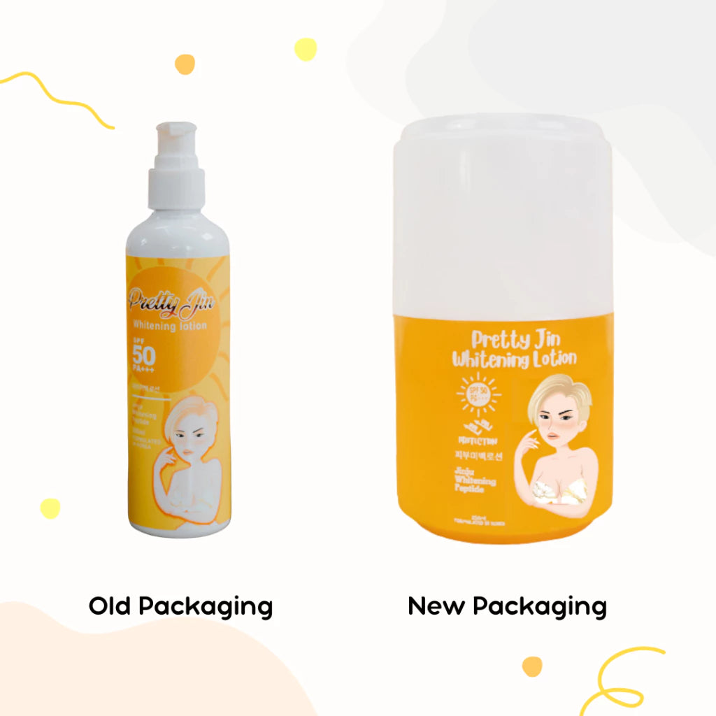 Pretty Jin Whitening Lotion SPF 50 PA+++ 250mL