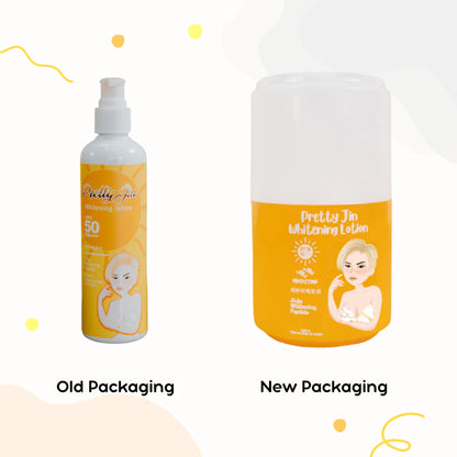 Pretty Jin Whitening Lotion SPF 50 PA+++ 250mL