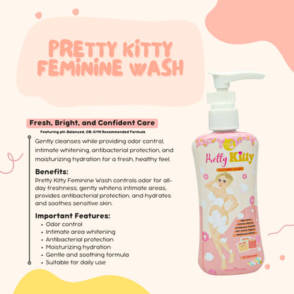 Pretty Kitty Feminine Wash 100ml