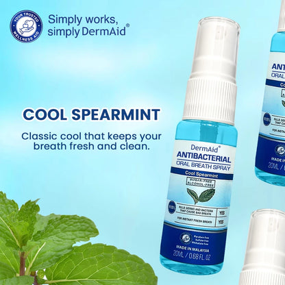 DERMAID C - Relief Antibacterial Oral Breath Spray 20ml