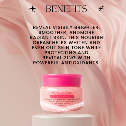 (PRE-ORDER 1week) BMRS Yuna Glow Whitening Cream 200ml