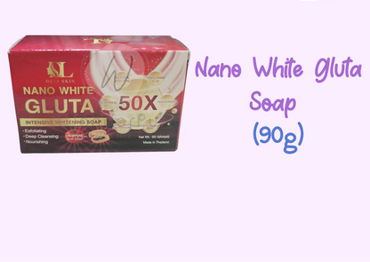 Combo of DELI SKIN - Age Defying Whitening Lotion SPF50 PA++ 500ml & Soap 90g