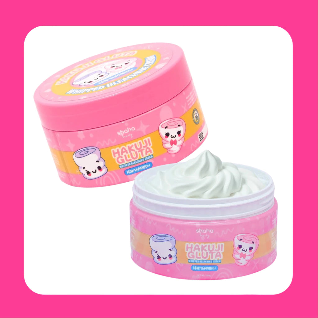 Shaha Beauty Hakuji Gluta Whipped Bleaching Cream