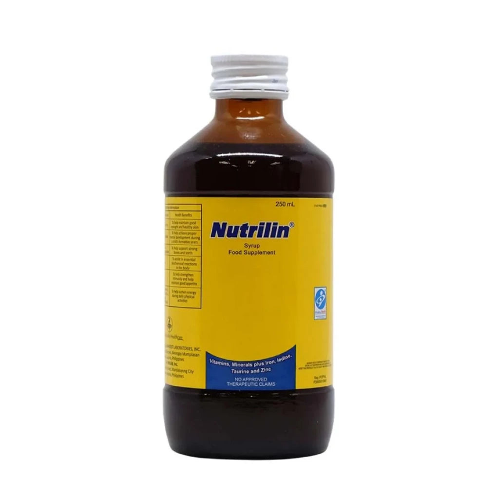 Nutrilin Syrup 250mL Multivitamin For Children For Overall Health