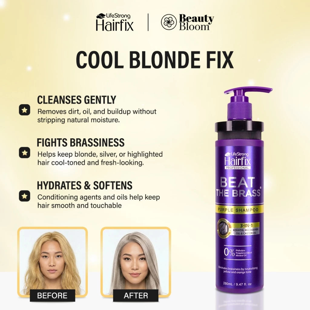 Hairfix Beat The Brass Purple Shampoo 280ml