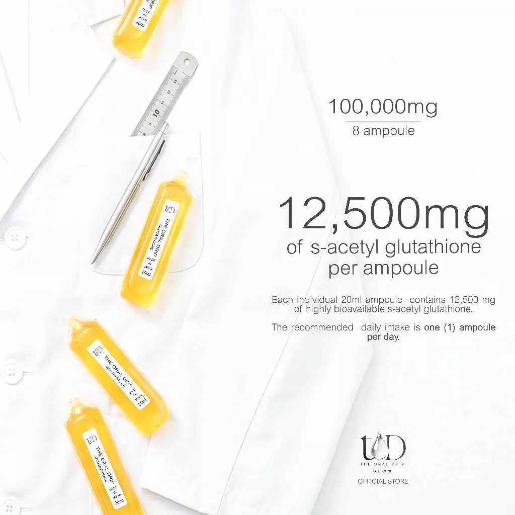 (PRE-ORDER 1-2weeks) The Oral Drip Japanese S-Acetyl Glutathione
