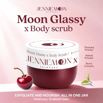 JENNIE MOON Moon Glassy x Body Scrub 300g
