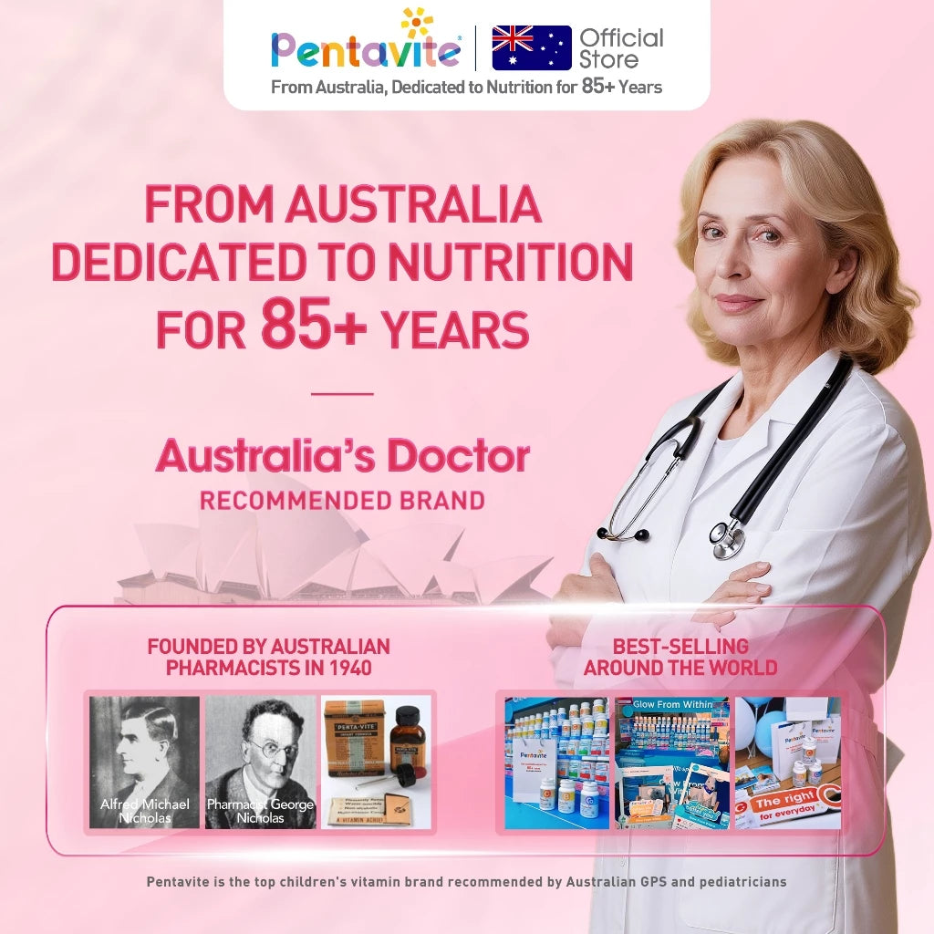 Pentavite Niacinamide Plus UV Protection Reduce Dark Spots Vitamin C Brightening & After-sun Repair