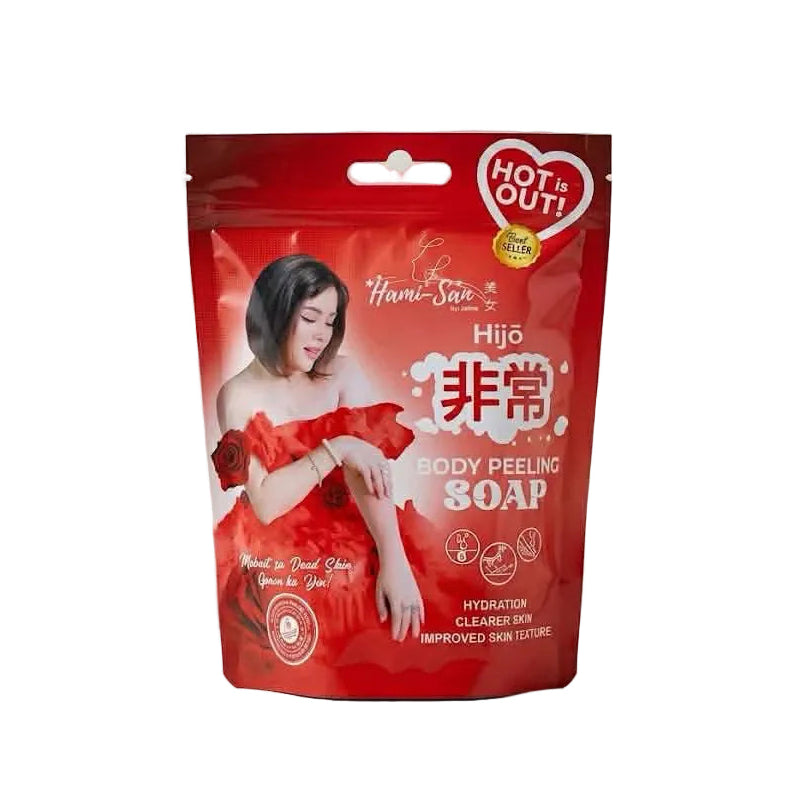 Hamisan Hijo Body Peeling Soap (5 pcs)