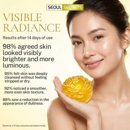 SEOUL SECRETS Golden Glow & Go Bleaching Soap 80g
