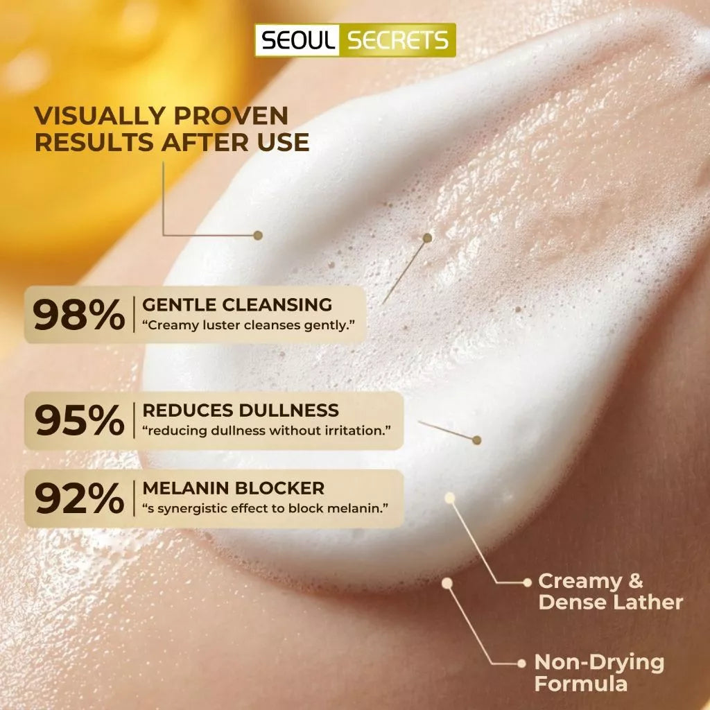SEOUL SECRETS Golden Glow & Go Bleaching Soap 80g