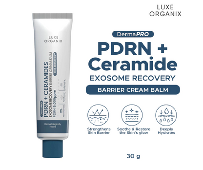 LUXE ORGANIX DermaPRO PDRN + Ceramides Exosome Recovery Cream 30g