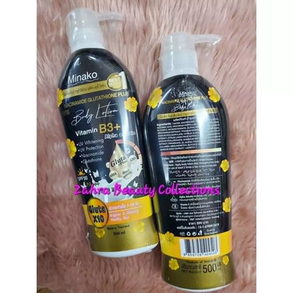 Minako Niacinamide Glutathione Body Lotion 500mL