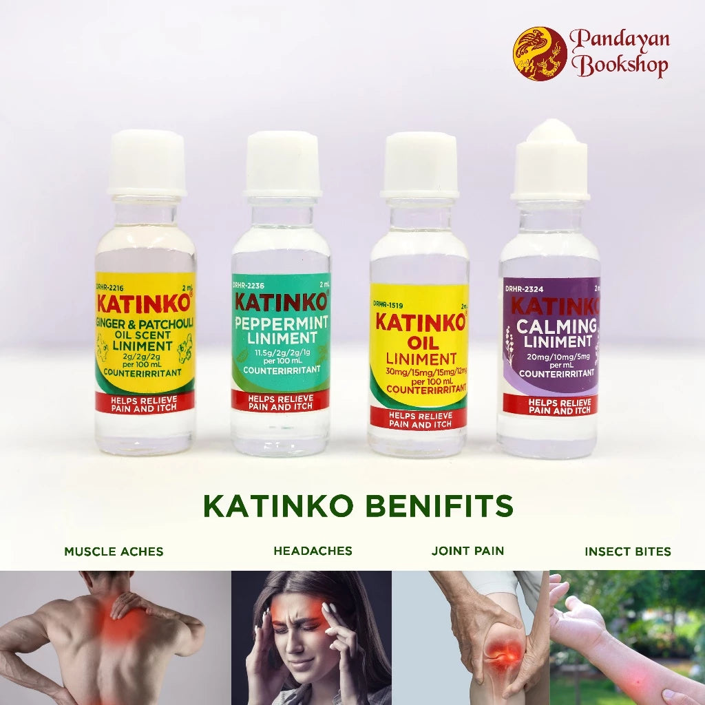 KATINKO Oil Liniment Set 4's - KATIN-CUTE (5ml)