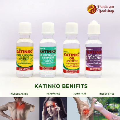 KATINKO Oil Liniment Set 4's - KATIN-CUTE (5ml)