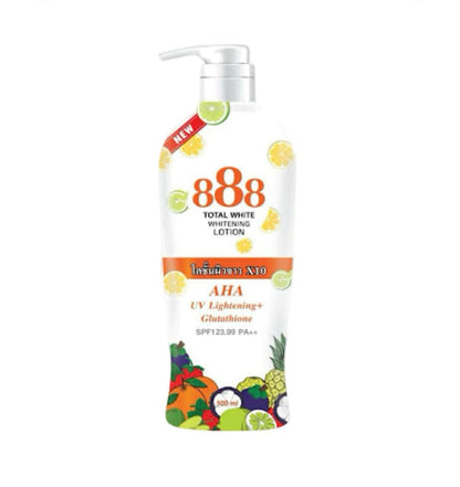 888 Total White Whitening Lotion AHA UV 500ml