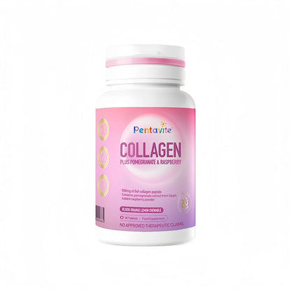 Pentavite Collagen Chewables | Skin Radiance | FDA approved | Age-defying,Whitening Firming 30pcs