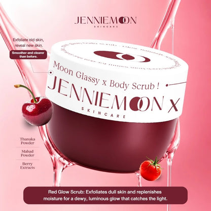 JENNIE MOON Moon Glassy x Body Scrub 300g