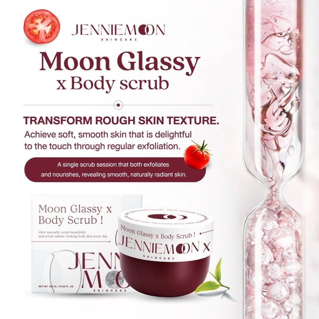 JENNIE MOON Moon Glassy x Body Scrub 300g
