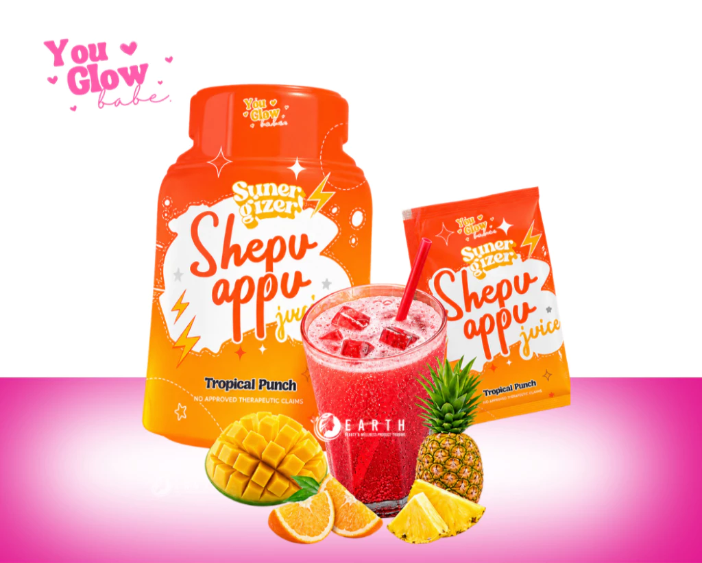 You Glow Babe SunerGizer Shepu Appu Juice Tropical Punch 10's