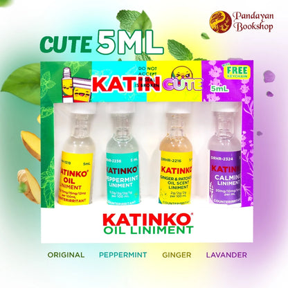 KATINKO Oil Liniment Set 4's - KATIN-CUTE (5ml)