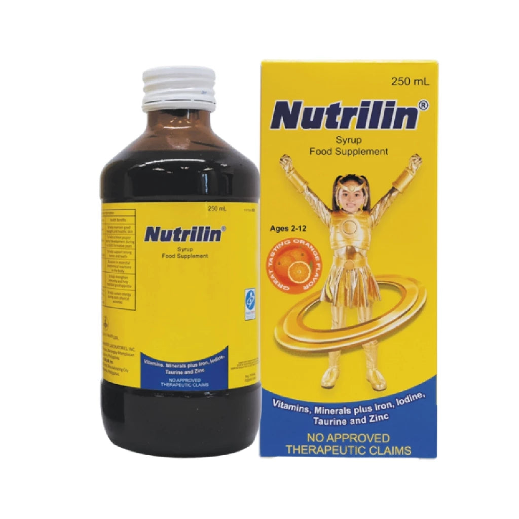 Nutrilin Syrup 250mL Multivitamin For Children For Overall Health