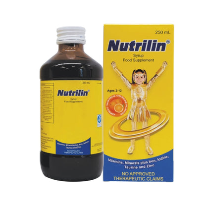Nutrilin Syrup 250mL Multivitamin For Children For Overall Health