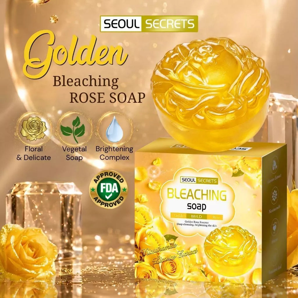 SEOUL SECRETS Golden Glow & Go Bleaching Soap 80g