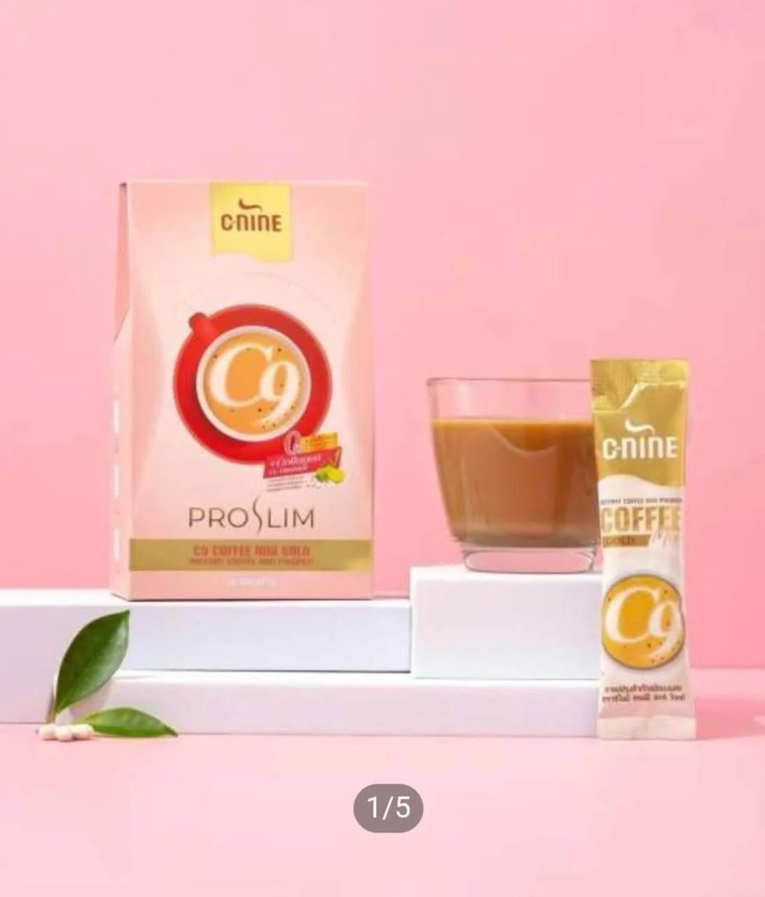 COMBO OF THAI AUTHENTIC C9 SLIMMING CAPSULES & COFFEE POWDER