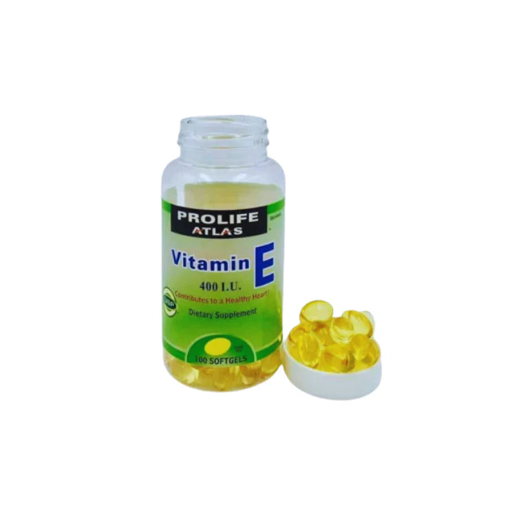 Prolife Atlas Vitamin E 4001U - 100 Softgel Capsules