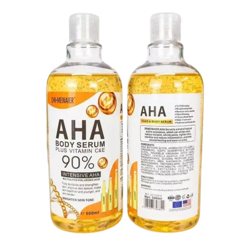 Dr Meinaier 90% Intensive AHA Body Serum Vitamin C & E 500ml