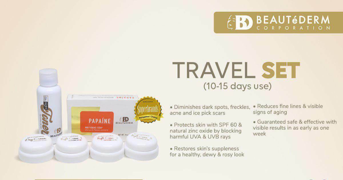 Beautederm Travel Beaute Set