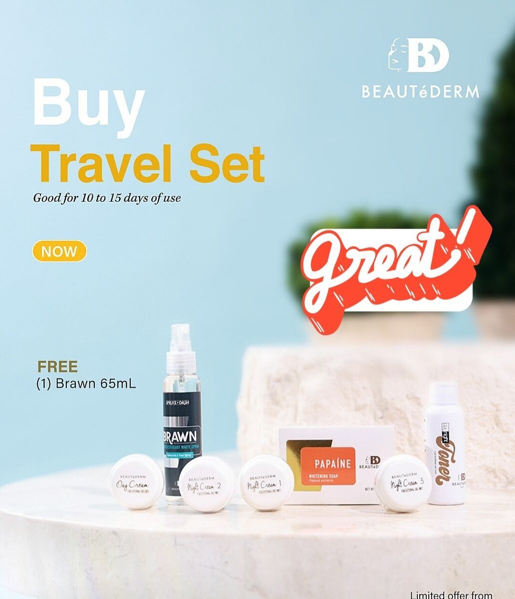 Beautederm Travel Beaute Set