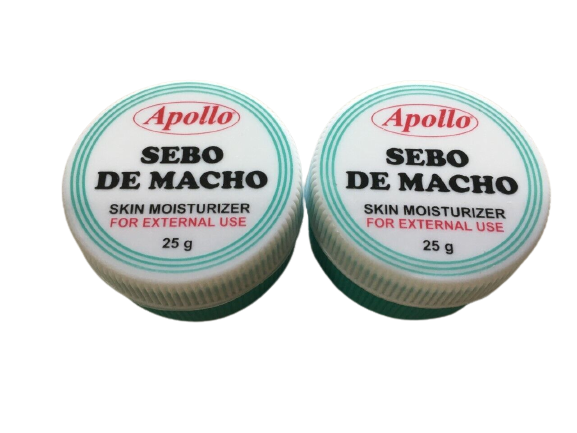 2 Apollo SEBO DE MACHO 25g